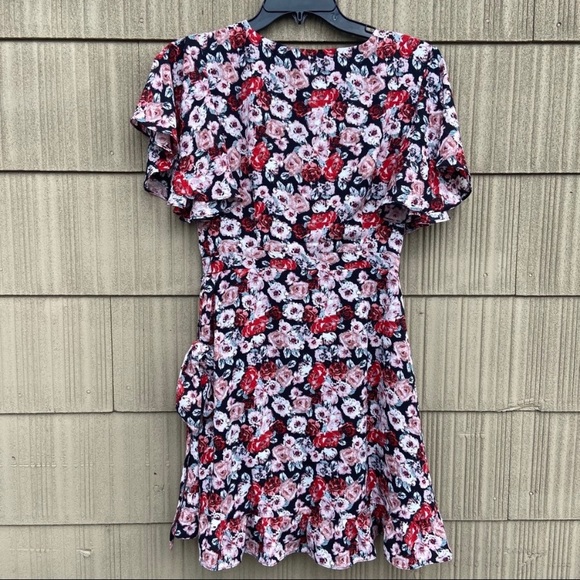 NWT Jack By BB DAKOTA Black Wrap Dress size 2 - Picture 7 of 8